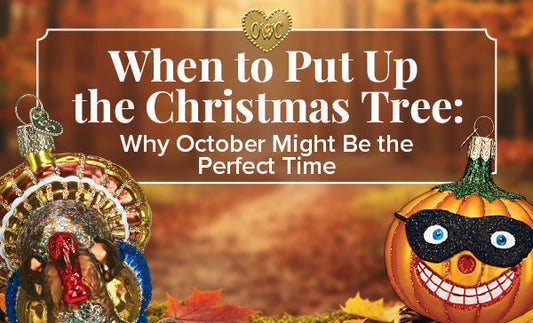 When to Put Up the Christmas Tree: Why October Might Be the Perfect Time