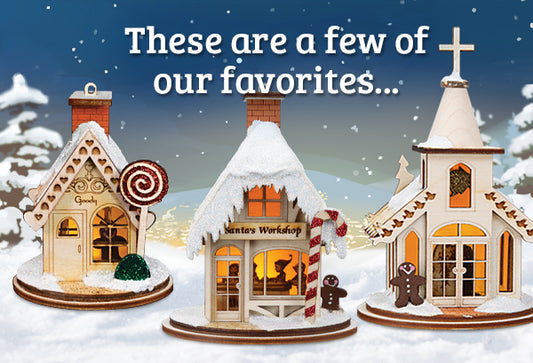Our Favorite Ginger Cottages Ornaments