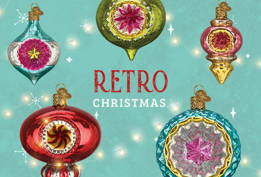 Retro Christmas Tree Features from the 70s and 80s