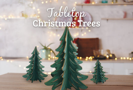 Tabletop Christmas Trees