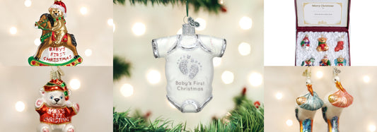 Our 5 favorite baby's first Christmas Ornaments 