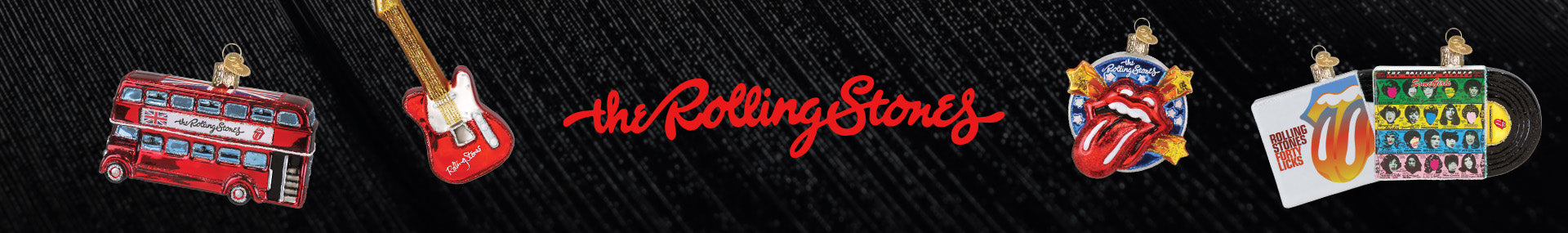 The Rolling Stones Ornaments