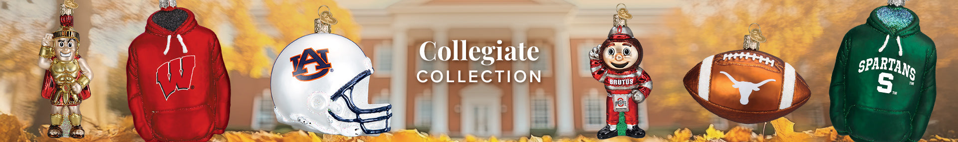 Collegiate Christmas Ornaments