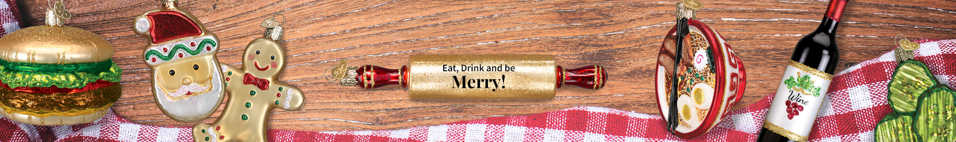Food & Drink Christmas Ornaments