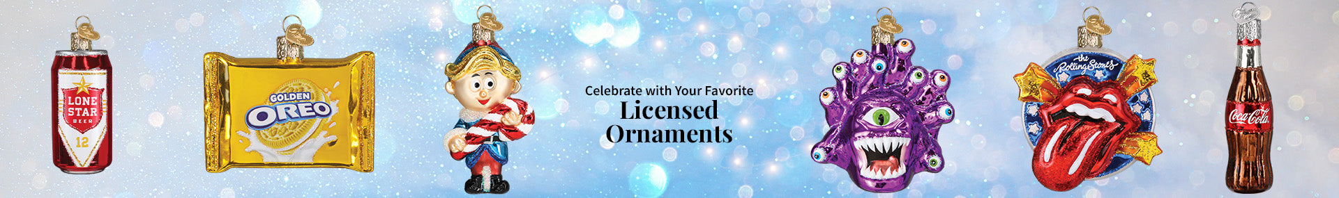Licensed Christmas Ornaments