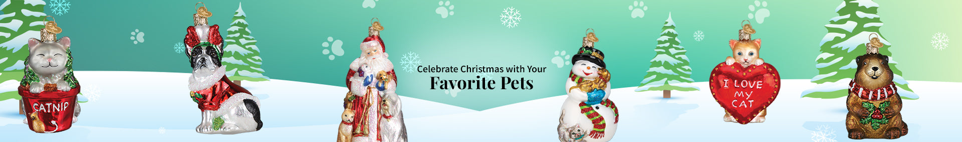 Animals & Pets Christmas Tree Ornaments