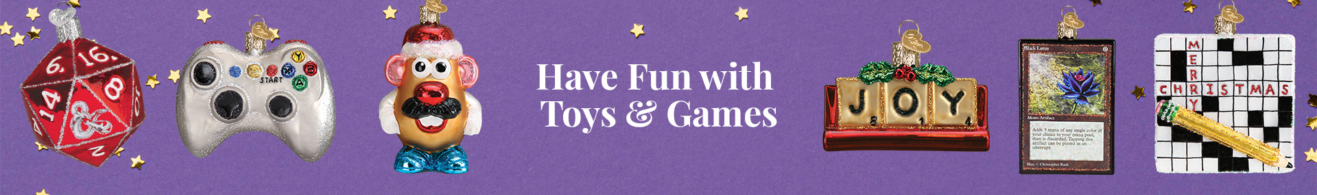 Christmas Toys & Games Ornaments