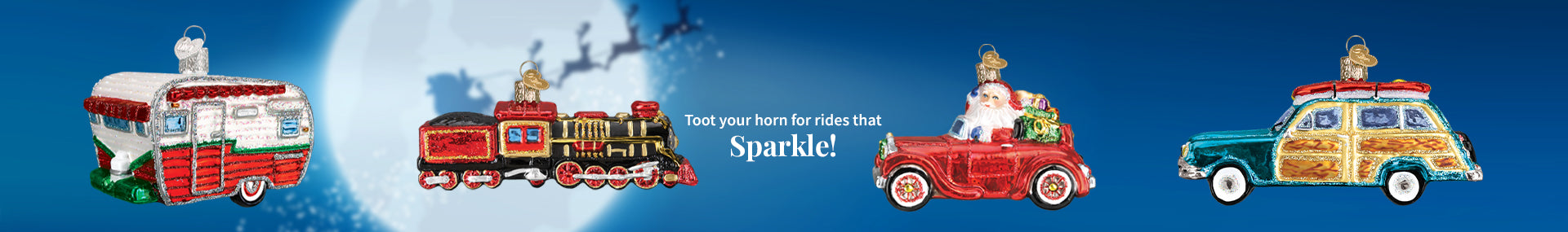 Transportation Ornaments