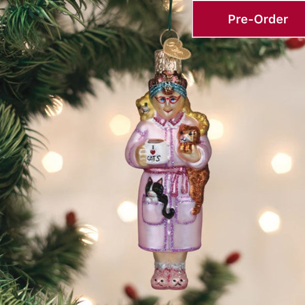 Cat Lady Ornament