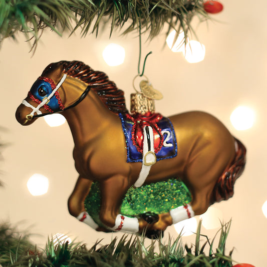 Racehorse Ornament