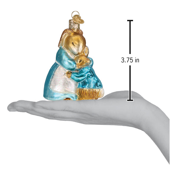Mrs. Rabbit And Peter Ornament – Old World Christmas