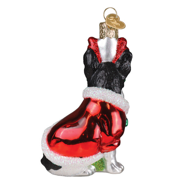 Holiday French Bulldog Ornament