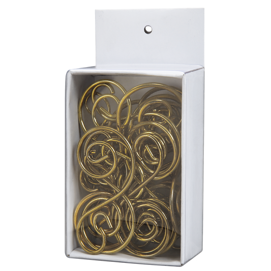 24 - Gold S Hooks