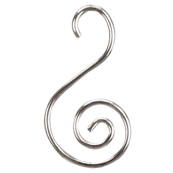 24 Silver S-hooks Ornament