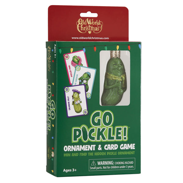 Go Pickle! Game & Ornament – Old World Christmas
