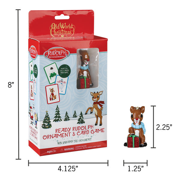 Ready Rudolph Ornament & Game