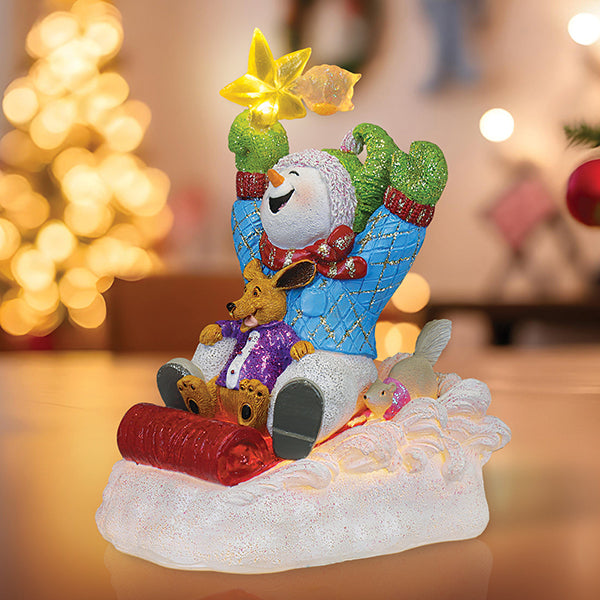 Strudel Street Lighted Figurines – Old World Christmas