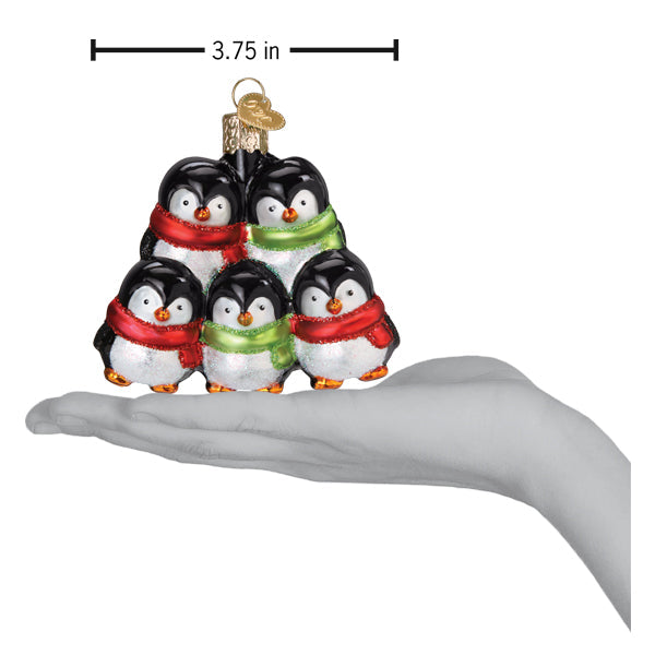 Penguin Family Of 5 Ornament