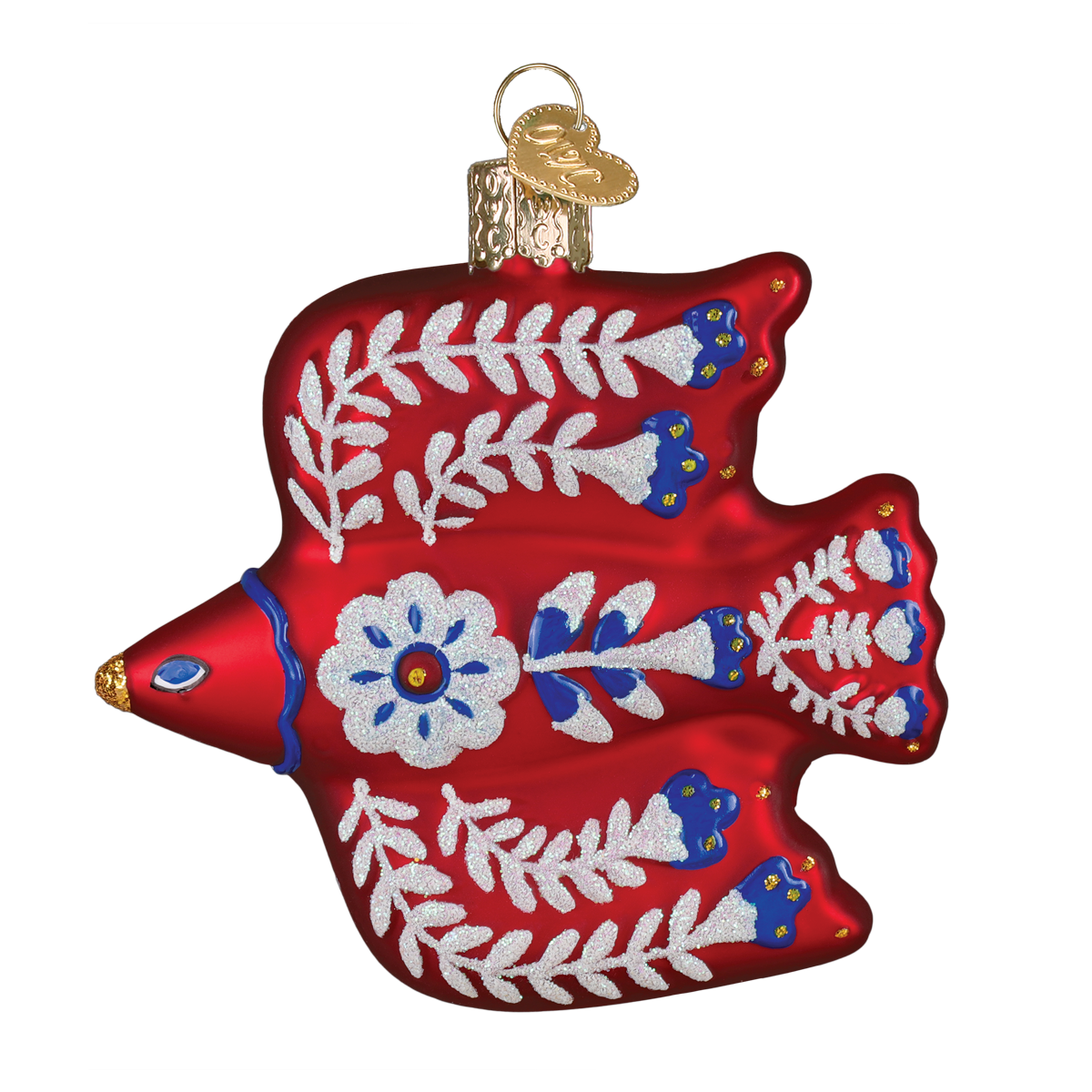 Folkfeather Thrush Ornament