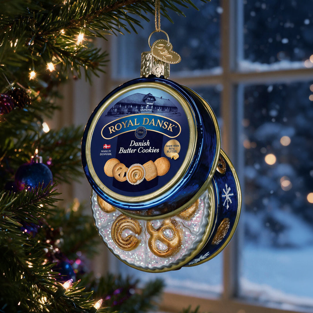 Royal Dansk® Cookies Tin Ornament – Old World Christmas