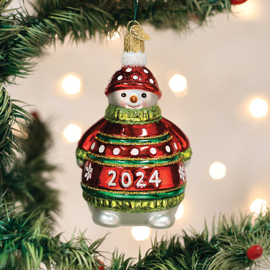 2024 Snowman Ornament