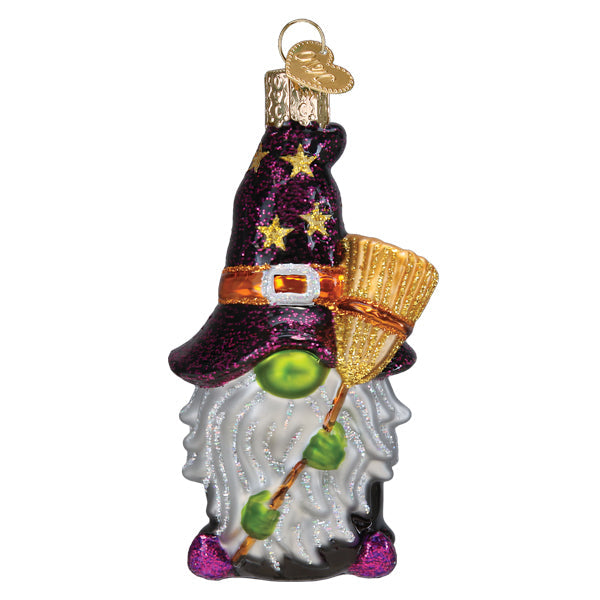 Witch Gnome Ornament