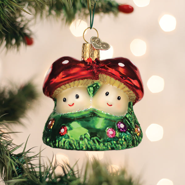 Happy Mushrooms Ornament – Old World Christmas