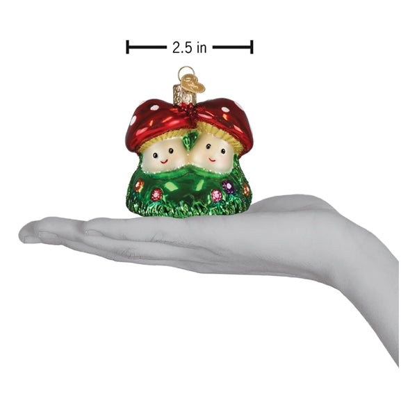 Happy Mushrooms Ornament