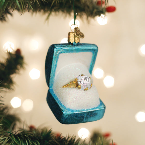 engagement christmas ornament 2015