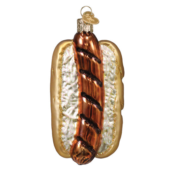 Bratwurst Sandwich Ornament