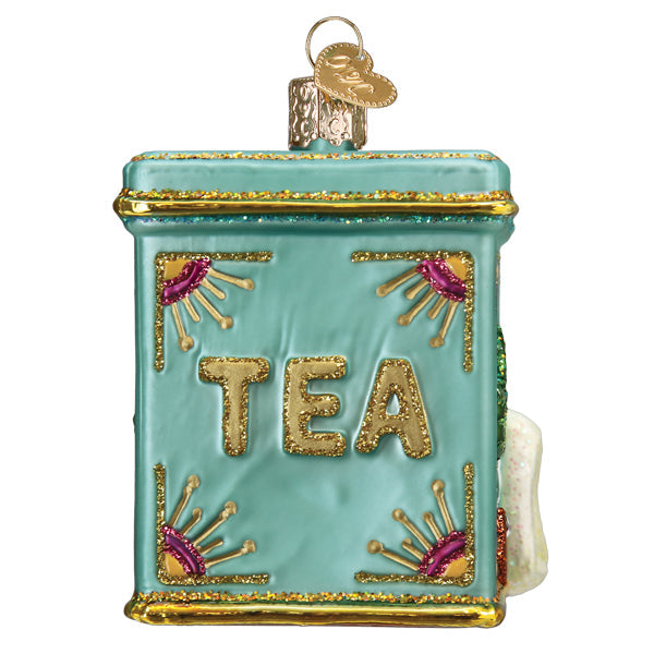 Tea Tin Ornament