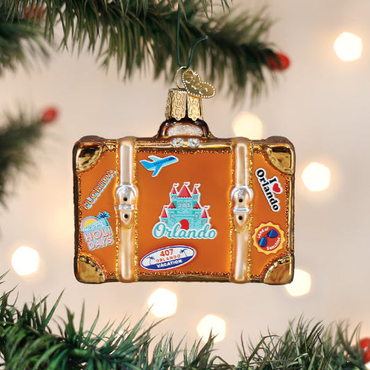 Orlando Suitcase Ornament