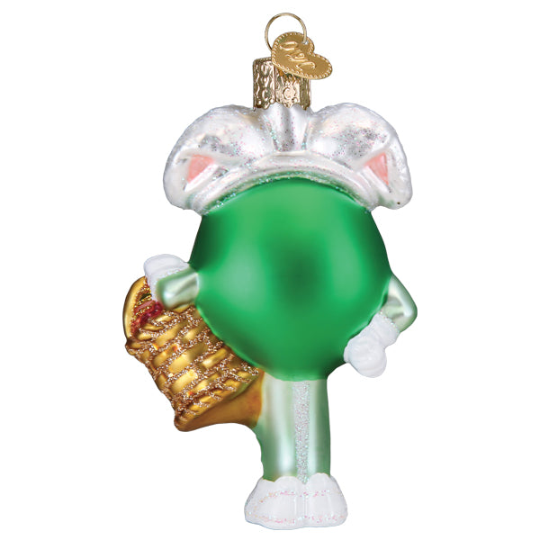 M&M'S Green Easter Ornament