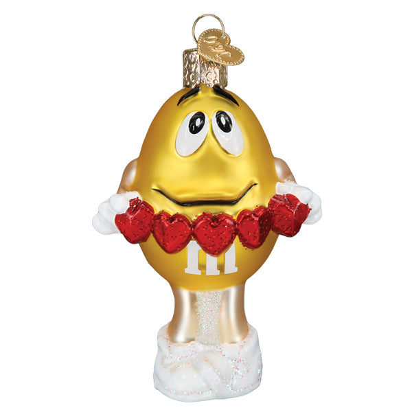 M&M'S Yellow Love You Ornament – Old World Christmas