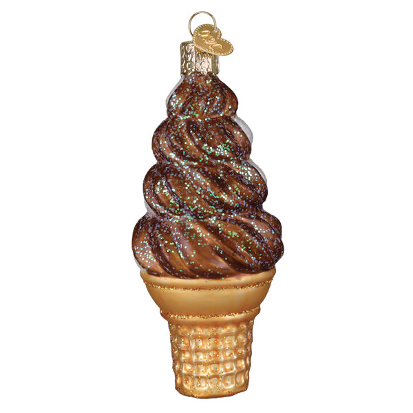 Chocolate Swirl Soft Serve Ornament – Old World Christmas