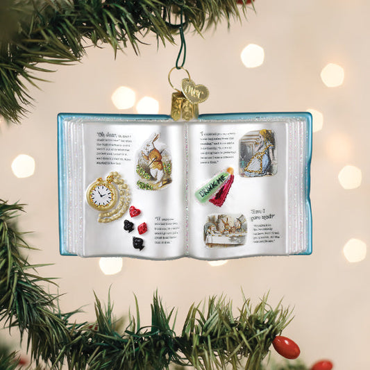 Alice's Adventures In Wndrland Ornament