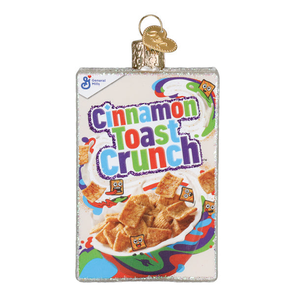Cinnamon Toast Crunch Box Ornament
