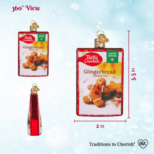 Betty Crocker Cookie Mix Ornament