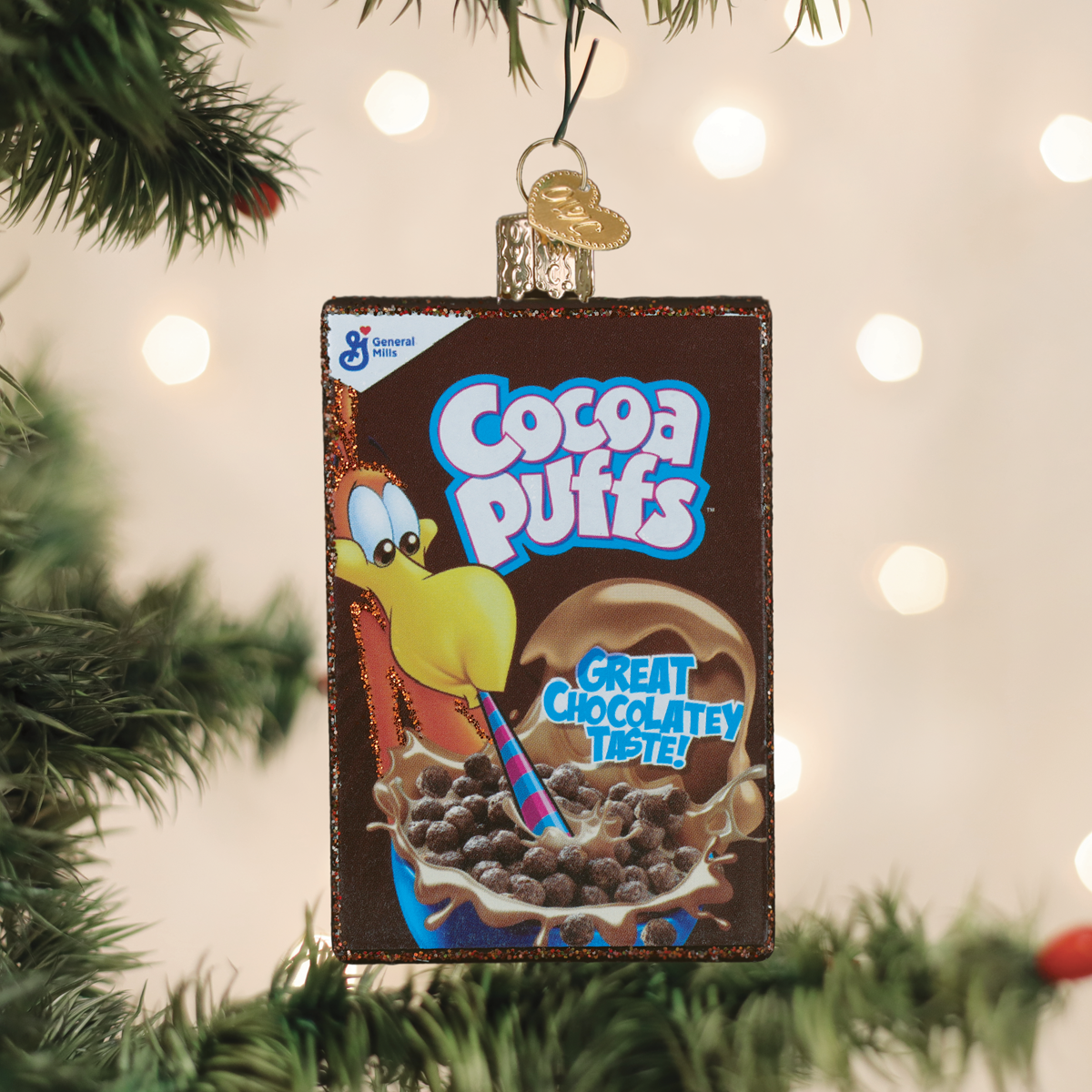 Cocoa Puffs Box Ornament