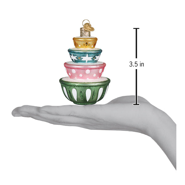 Stacked Mixing Bowls Ornament