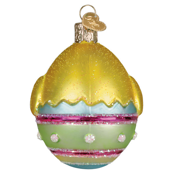 Chick In Easter Egg Ornament