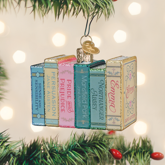 Jane Austen Books Ornament