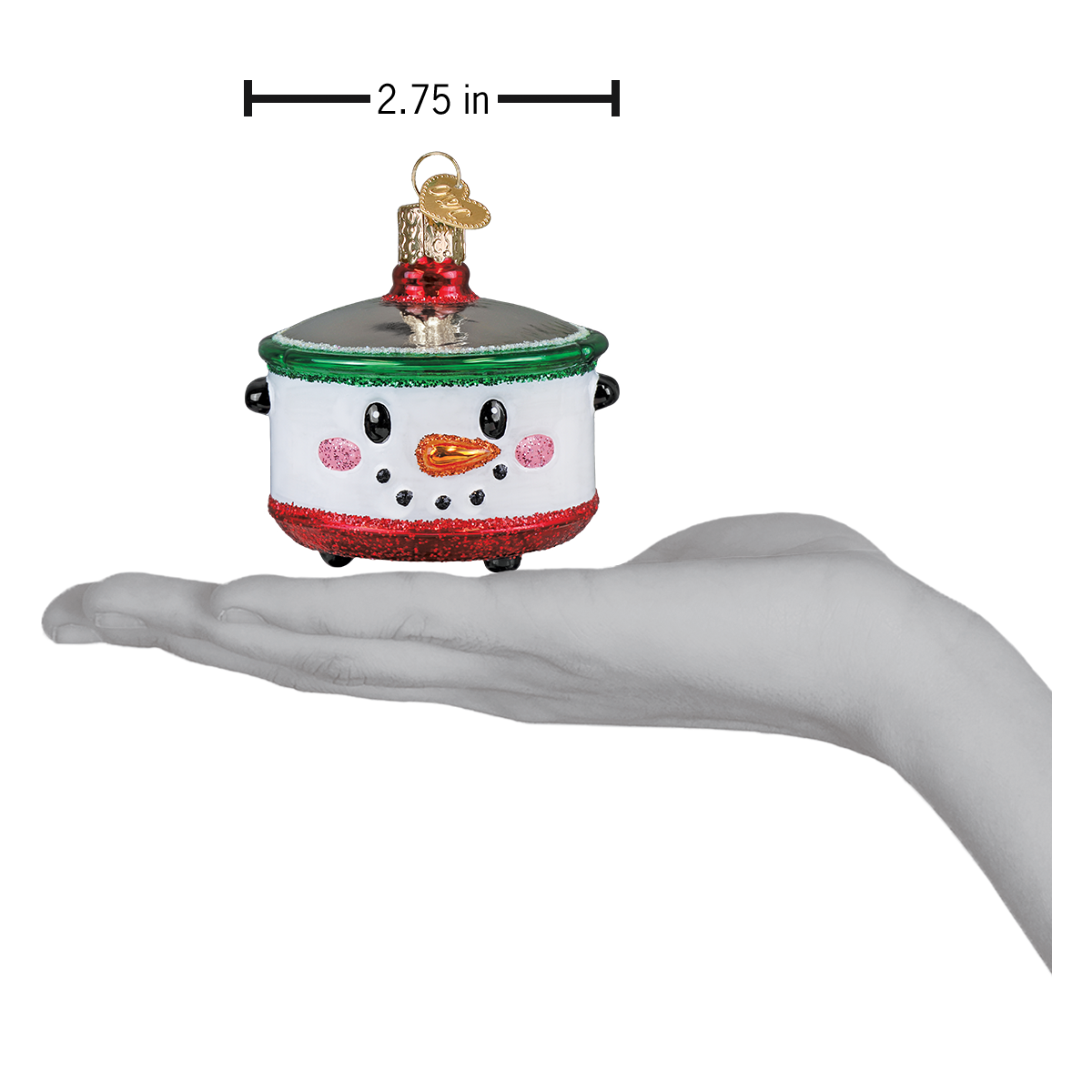 Snowman Slow Cooker Ornament