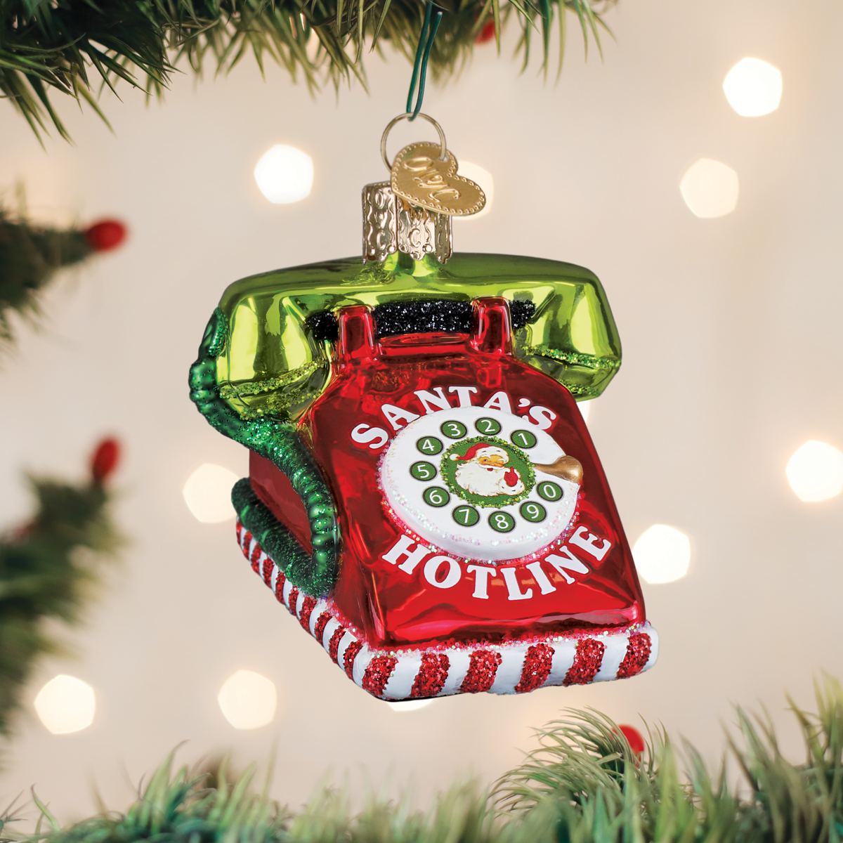 North Pole Hotline Ornament