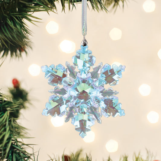Radiant Crystal Snowburst Ornament