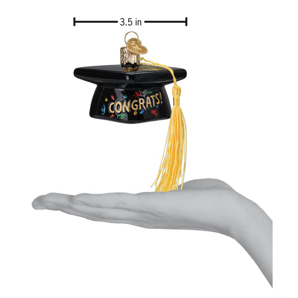 Graduation Cap Ornament – Old World Christmas
