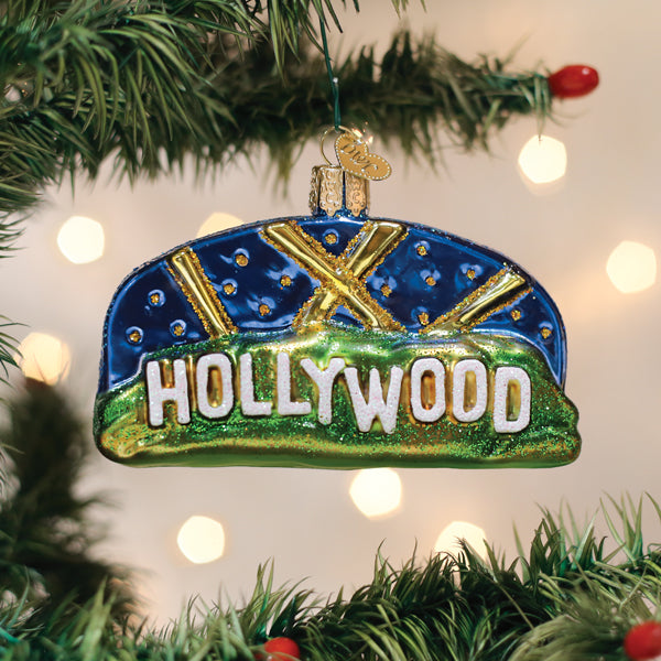 Hollywood Sign Ornament