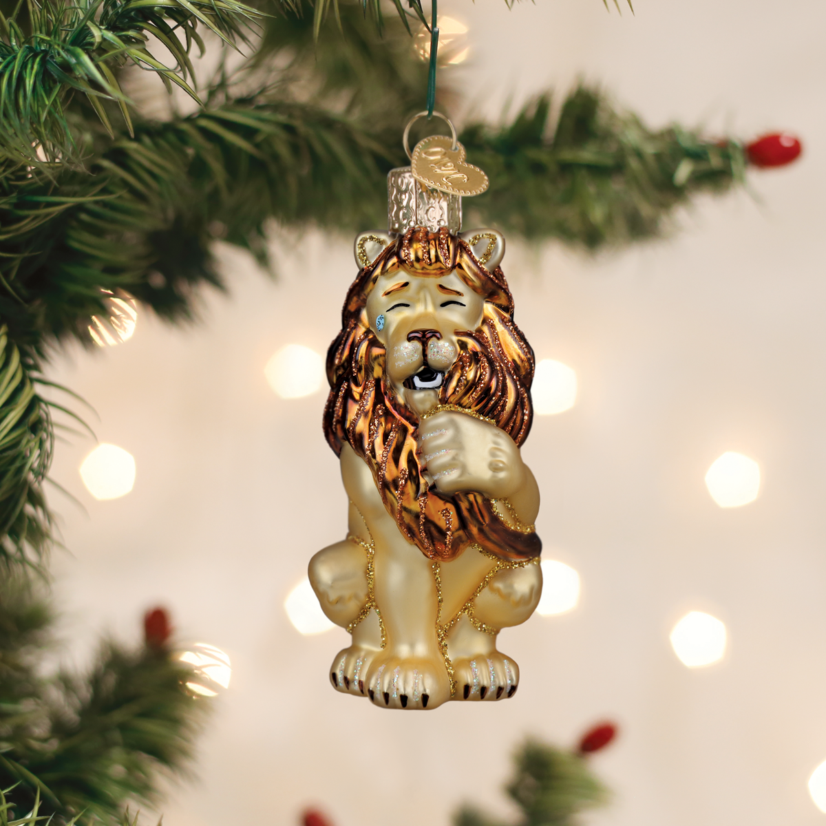 Cowardly Lion Ornament