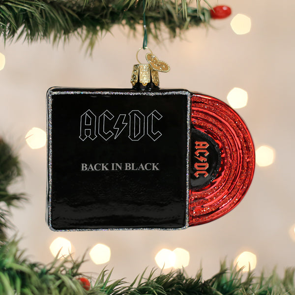 Back In Black Album Cover Ornament