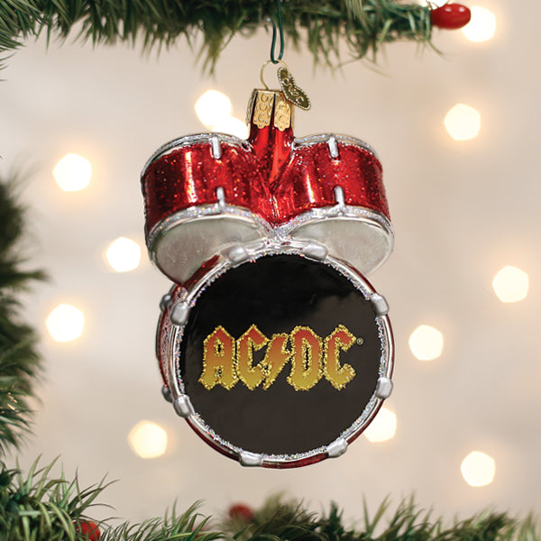 AC/DC Drum Set Ornament – Old World Christmas